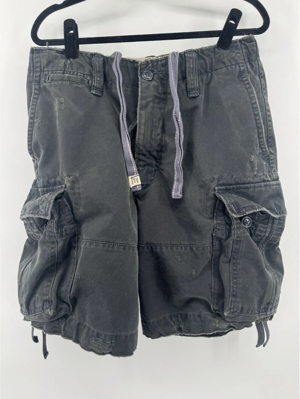 Vintage Y2K Abercrombie Cargo Shorts Twill 7 Pocket Size 31
